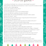Free Christmas Trivia Printables {Games For The Family!} | Lil' Luna In Christmas Trivia Worksheets