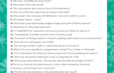Free Christmas Trivia Printables {Games For The Family!} | Lil' Luna in Christmas Trivia Worksheets