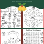 Free Christmas Worksheets: Coloring Sheets, Word Search & More Throughout Christmas Printable Worksheets Free
