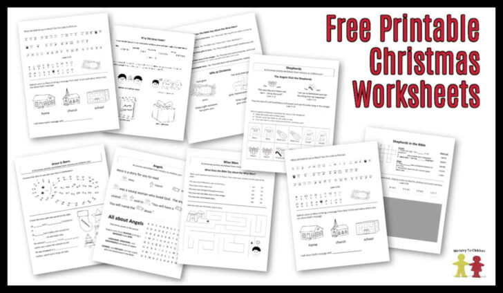 Christian Christmas Worksheets Printable Free Christian Christmas Worksheets Printable Free
