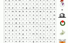 Free Christmas Worksheets For Kids - Worksheets Library throughout Christmas Worksheets For 6th Graders