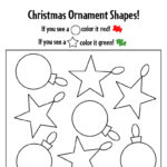Free Christmas Worksheets For Preschool! ⋆ The Hollydog Blog Within Christmas Pre K Worksheets