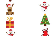 Free Preschool Holiday Printables — That Millennial Momma regarding Christmas Matching Worksheets Printable