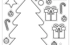 Free Printable Build A Christmas Tree Craft - Pjs And Paint pertaining to Decorate the Christmas Tree Worksheets