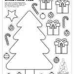 Free Printable Build A Christmas Tree Craft   Pjs And Paint Throughout How To Decorate A Christmas Tree Worksheets