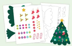 Free Printable Build A Christmas Tree Cutout – Favorite Printables within Build a Christmas Tree Worksheets