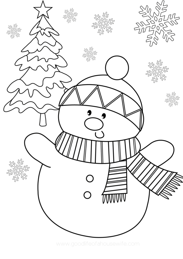 Christmas Coloring Worksheets Free Christmas Coloring Worksheets Free