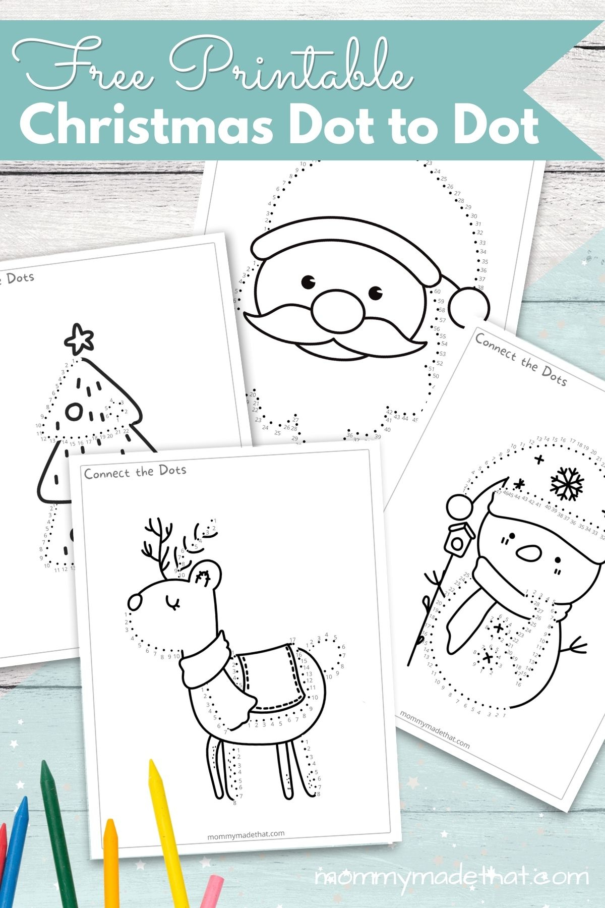 Free Printable Christmas Dot To Dot with regard to Free Printable Connect The Dots Christmas Worksheets