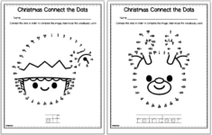 Free Printable Christmas Dot To Dot Worksheets - The Artisan Life regarding Free Christmas Connect The Dots Worksheets Printable