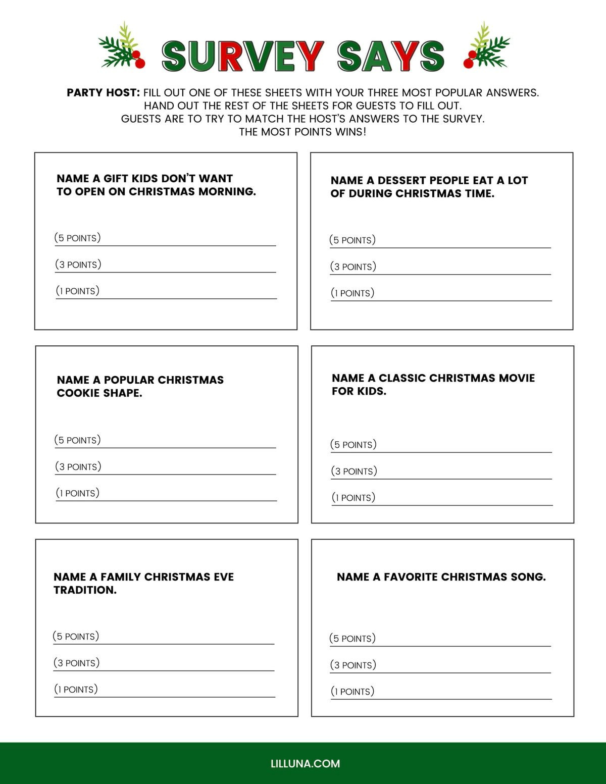 Free Printable Christmas Games {4 Freebies} | Lil&amp;#039; Luna within Christmas Worksheets Games For Adults