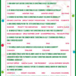 Free Printable Christmas In July Trivia Quiz   Jolly Festive Regarding Christmas In July Worksheets