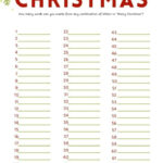 Free Printable: How Many Words Can You Make From Merry Christmas With Regard To How Many Words Can You Make Out Of Christmas Worksheets