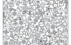 Free Printable I Spy Christmas Activity - Paper Trail Design within I Spy Christmas Worksheets
