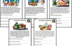 Grade 2 And 3: Christmas Reading Passagesmaking English Fun with A Little Christmas Confusion Worksheets