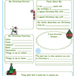 Grade 4 Christmas Worksheets With Regard To All About Christmas Worksheets