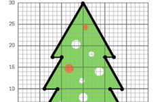 Graphing Christmas Coordinates Geometry Activity! with Coordinate Plane Christmas Worksheets
