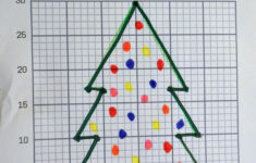 Graphing Christmas Coordinates Math Art Activity - Our Family Code in Christmas Tree Graph Worksheets