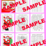 Graphing Christmas Coordinates Math Art Activity   Our Family Code In Father Christmas Graphing Worksheets