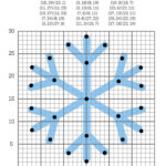 Graphing Christmas Coordinates Math Art Activity   Our Family Code Pertaining To Four Quadrants Free Printable Christmas Coordinate Graphing Worksheets