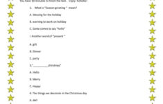 How Much Do You Know Abou…: English Esl Worksheets Pdf &amp; Doc with What Does Christmas Mean To You Worksheets