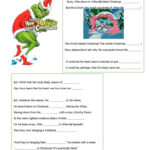 How The Grinch Stole Christmas Liste…: English Esl Worksheets Pdf Pertaining To How The Grinch Stole Christmas Worksheets
