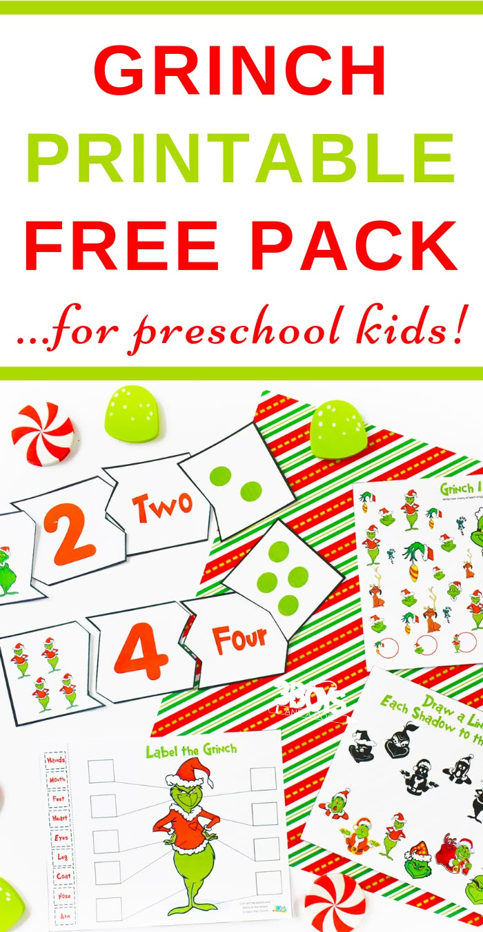 How The Grinch Stole Christmas Printables throughout How The Grinch Stole Christmas Worksheets Kindergarten