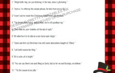 Instant Download Christmas Game, Name The Christmas Song Game inside Can You Name the Christmas Song Worksheets
