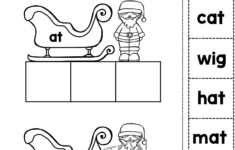 Keeping My Kiddo Busy with regard to Christmas Cvc Words Worksheets