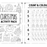Kids' Christmas Activities: Free Printable Activity Booklet Within Children&#039;s Christmas Worksheets Printable
