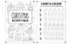Kids' Christmas Activities: Free Printable Activity Booklet within Children&amp;#039;s Christmas Worksheets Printable