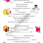 Last Christmas Fill In The Blanks   Esl Worksheetsuterja Throughout Christmas Fill In The Blank Worksheets