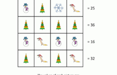 Math Christmas Activities 4Th Grade inside Free Printable Christmas Worksheets For 4Th Grade
