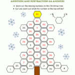 Math Christmas Activities 4Th Grade   Worksheets Library In Christmas Math Worksheets 4th Grade