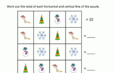 Math Christmas Worksheets First Grade inside Christmas Worksheets For 1St Graders