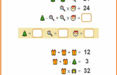 Math Christmas Worksheets Pdf | Free Download 🎄 regarding Christmas Maths Worksheets Ks2