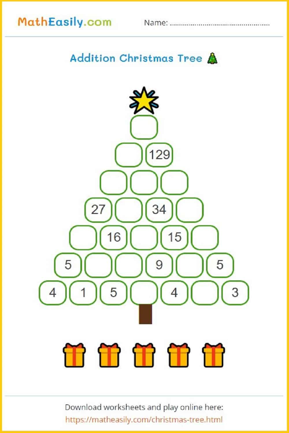 Math Christmas Worksheets Pdf | Free Download 🎄 with Fun Christmas Math Worksheets