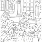 Mickey'S Christmas Carol Coloring Page   Festive Fun! Throughout Mickey'S Christmas Carol Worksheets