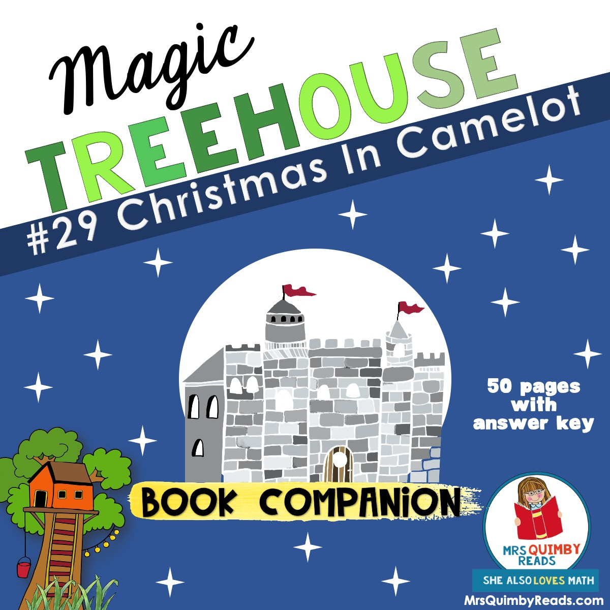 Mrsquimbyreads | Teaching Resources: Magic Treehouse - Christmas intended for Christmas In Camelot Worksheets