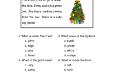 Printable Christmas Worksheets with regard to Christmas Themed Reading Comprehension Worksheets