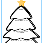 Printable Grade 3 Christmas Writing Worksheets For All About Me Christmas Worksheets