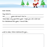 Santa'S On His Way Worksheet   A Letter To Santa   Super Simple Inside Super Teacher Worksheets Father Christmas