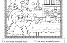 Santa'S Workshop Classification Worksheet - Free Printable intended for Christmas Reading Worksheets For Kindergarten