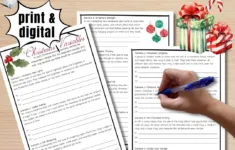 Science Christmas Worksheets Variables Printable And Digital for Christmas Chemistry Worksheets Answers