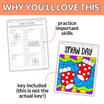 Solving Systems Of Equations Graphing Substitution & Elimination For Solving Linear Systems By Graphing Christmas Worksheets Answers