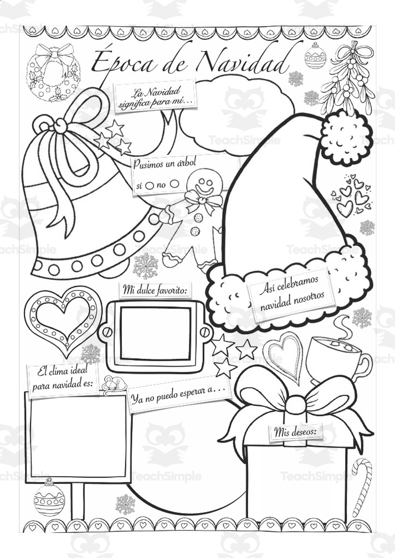 Spanish: Christmas Season | All About Worksheets - Worksheets Library throughout Christmas Worksheets in Spanish