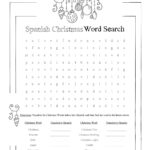 Spanish Christmas Word Search Worksheet | Madeteachers In Spanish Christmas Worksheets Free Printable