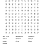 Stave One Word Search   Wordmint Within A Christmas Carol Vocabulary Stave 1 Worksheets