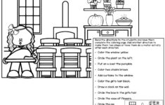 Thanksgiving And Christmas Following Directions - Your Therapy Source within Following Directions Christmas Worksheets