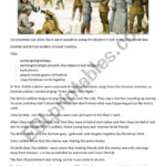 The Christmas Truce   Reading Comprehension   Esl Worksheet With The Christmas Truce Worksheets