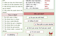 The Christmas Worksheet About  Mr…: English Esl Worksheets Pdf for How the Grinch Stole Christmas Worksheets